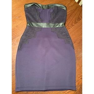 Blue/black Guess mini dress